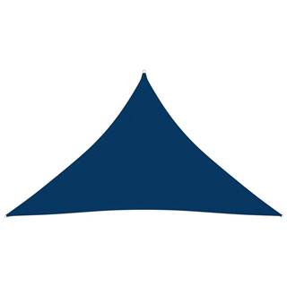 Vidaxl Tieniaca plachta oxfordská látka trojuholníková 4x4x5, 8 m modrá