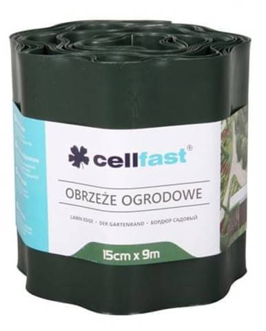 Cellfast Obruba plastová tmavo zelená 9x0, 15m