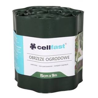 Cellfast Obruba plastová tmavo zelená 9x0, 15m