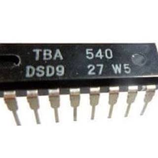 HADEX TBA540 - referenčný obvod PAL,  DIL16