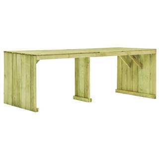 Vidaxl Záhradný stôl 220x101, 5x80 cm impregnovaná borovica
