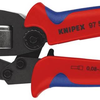 Knipex KNIPEX Kliešte samonastaviteľné bočné pre lisovanie káblových koncoviek