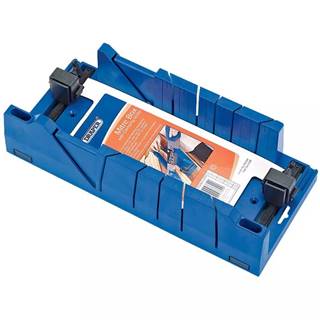 Vidaxl Draper Tools Rezací box Expert so svorkou,  modrý,  09789