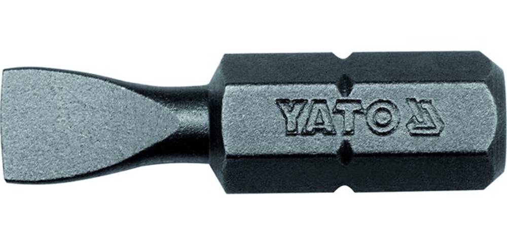 YATO  Bit plochý 6.0 x 1/4”,  dl.25mm 50ks značky YATO
