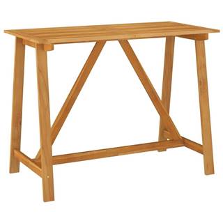 Vidaxl Záhradný barový stôl 140x70x104 cm akáciový masív