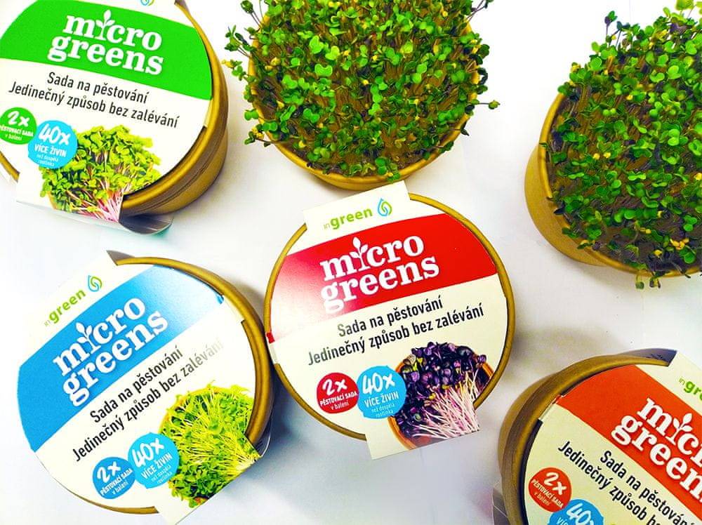 commshop  Microgreens - čarovná záhradka,  mikro bylinky - reďkovka značky commshop