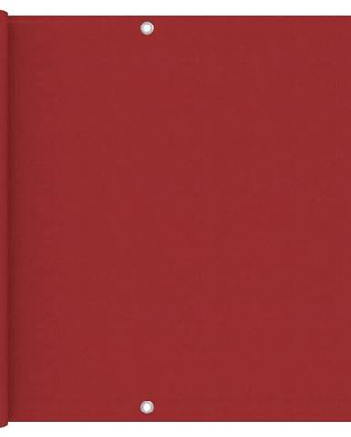 Vidaxl Balkónová markíza,  červená 90x400 cm,  oxfordská látka