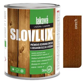 SLOVLAK Slovlux Laková lazúra 0021 Orech 0, 7L
