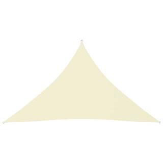 Vidaxl Tieniaca plachta,  oxford,  trojuholníková 5x5x6 m,  krémová