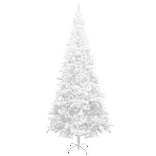 Vidaxl  Umelý vianočný stromček,  L,  240 cm,  biely značky Vidaxl