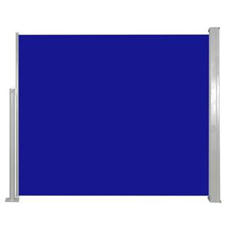 Vidaxl Zaťahovacia bočná markíza 120 x 300 cm modrá