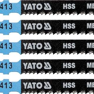YATO   List pílový do priamočiarej píly na kov typ T 12TPI súprava 5 ks značky YATO