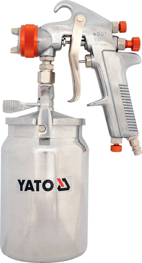 YATO  Pištoľ na lakovanie s nádržou 1, 0l 1.8mm značky YATO