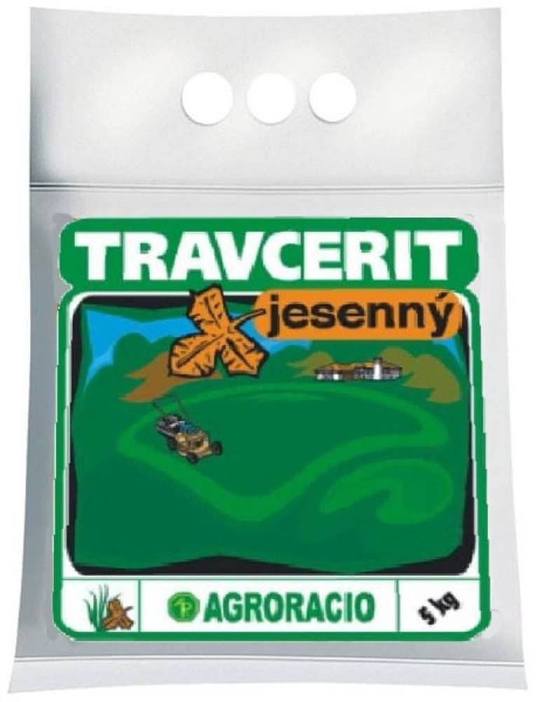 Agroracio  Travcerit jesenný hnojivo na trávnik - viac veľkostí značky Agroracio