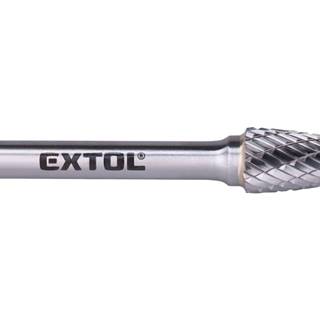 Extol Industrial  Fréza karbidová kovexná,  polguľaté čelo,  pr. 10mm,  rezná dĺžka 20mm,  stopka 6mm,  celková dĺžka 65mm,  HSC/SK značky Extol Industrial