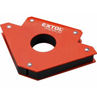 Extol Premium Uholník magnetický na zváranie,  45°-90°-135°,  sila magnetu 34kg,  EXTOL PREMIUM