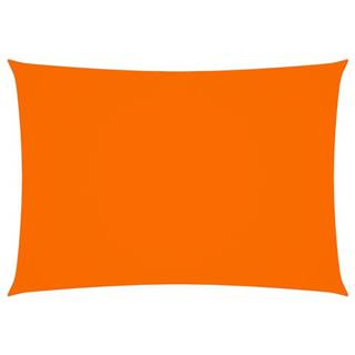 Vidaxl Tieniaca plachta oxfordská látka obdĺžniková 3, 5x5 m oranžová