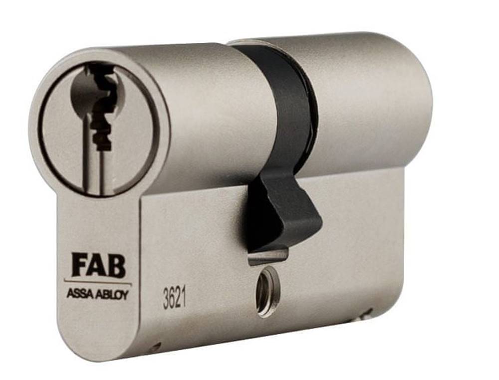 FAB  obojstranná cylindrická vložka 3P.00/DNs 40+45,  5 kľúčov značky FAB
