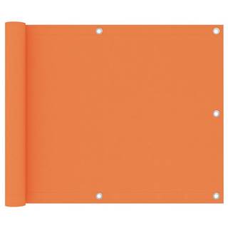 Vidaxl Balkónová markíza,  oranžová 75x600 cm,  oxfordská látka