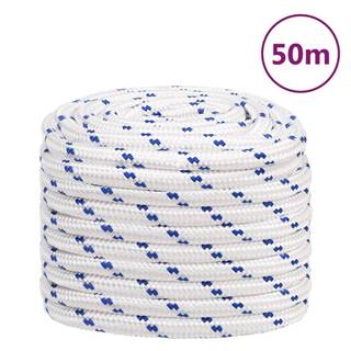 Vidaxl  Lodné lano biele 20 mm 50 m polypropylén značky Vidaxl