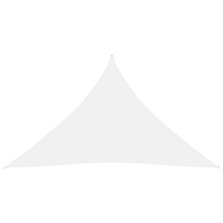 Vidaxl  Tieniaca plachta oxfordská látka trojuholníková 3, 5x3, 5x4, 9 m biela značky Vidaxl