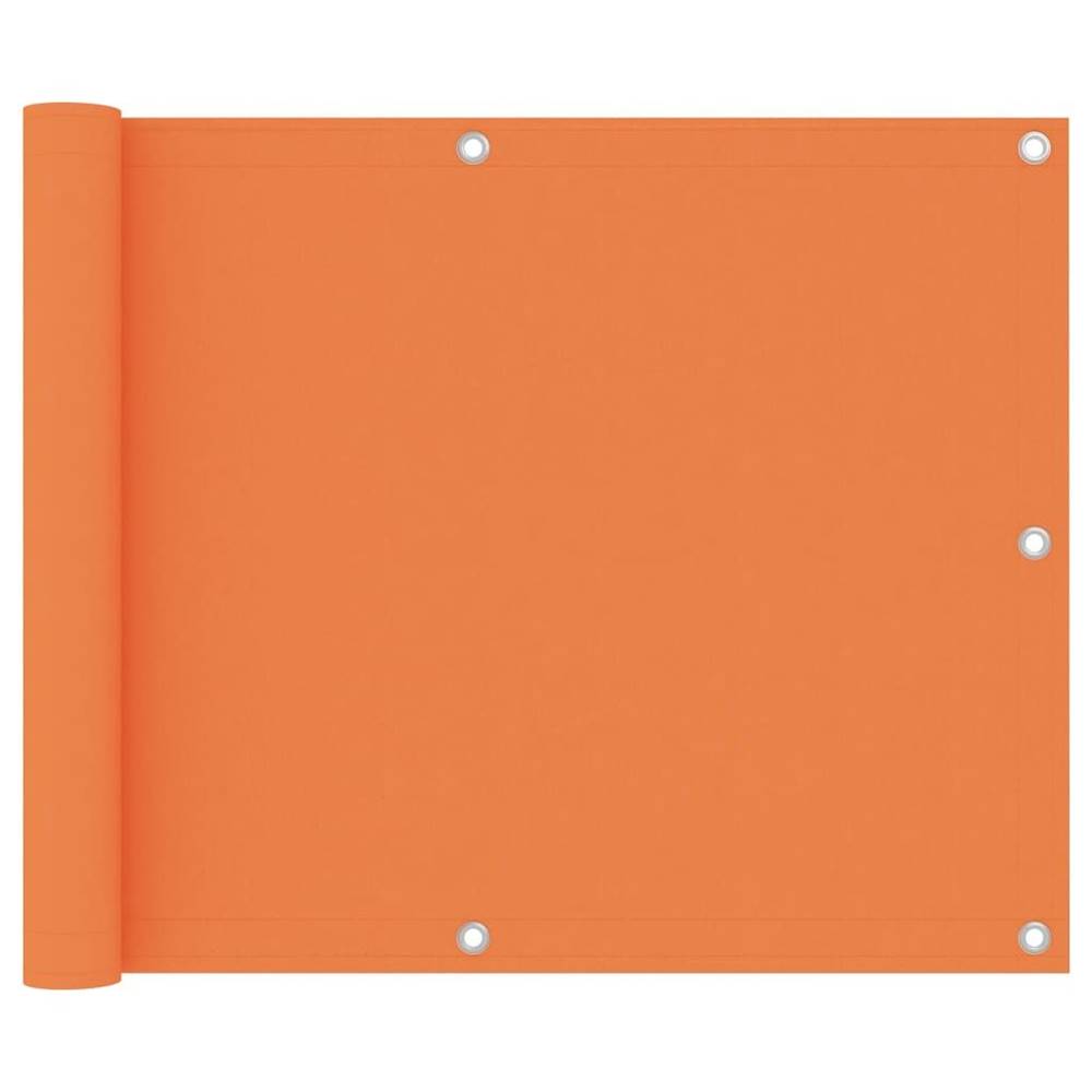 Vidaxl  Balkónová markíza,  oranžová 75x600 cm,  oxfordská látka značky Vidaxl