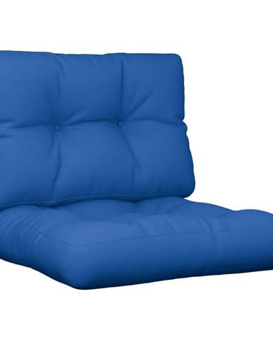 Vidaxl Podložky na paletový nábytok 2 ks,  kráľovsky modré,  látka