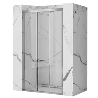 REA  ALEX posuvné sprchové dvere - chróm,  90 x 190 cm,  -K0549 značky REA