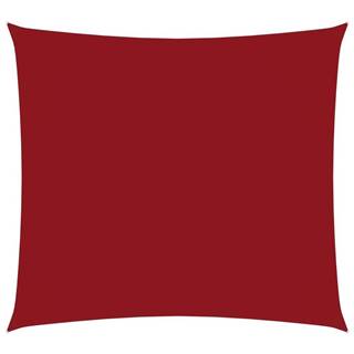 Vidaxl Tieniaca plachta oxfordská látka štvorcová 3, 6x3, 6 m červená