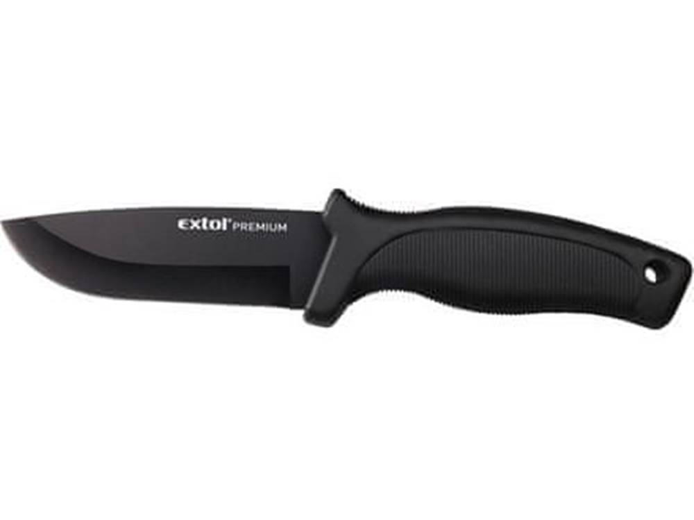 Extol Premium  Lovecký nôž (8855300) 230/110mm,  antikoro,  nylonové puzdro na opasok značky Extol Premium