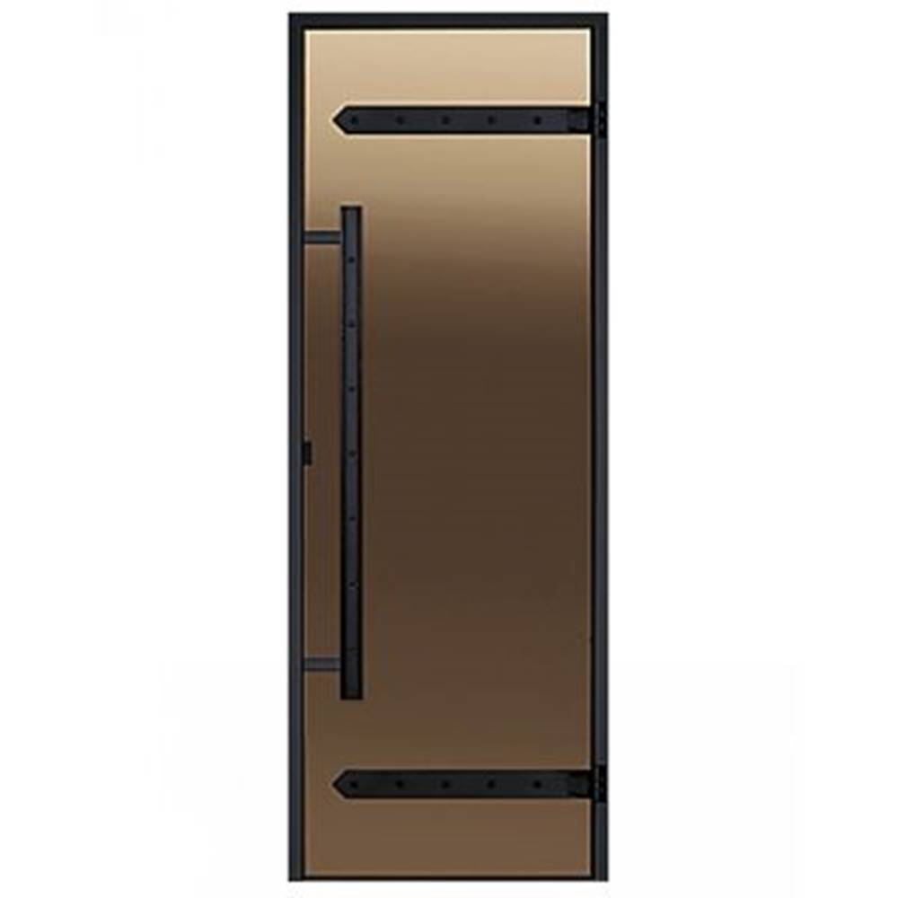HARVIA  Dvere do parnej sauny ALU Legend 8x21,  bronzové,  790x2090 mm značky HARVIA