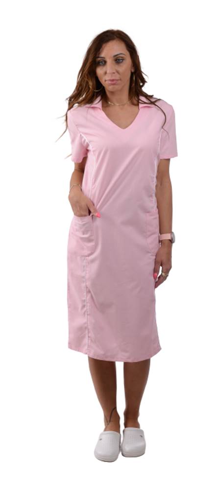 BORTEX  Šaty zdravotné BIBI - ružové značky BORTEX