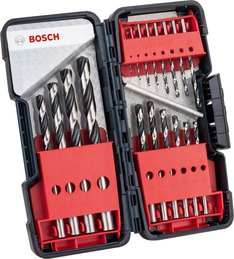 Bosch  Sada vrtákov 18 ks. Pointteq pre kovy 1-10 mm značky Bosch