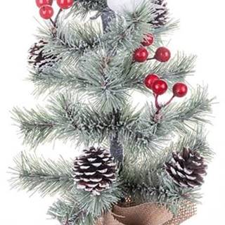 Strend Pro Stromček MagicHome Vianoce,  ozdobený,  prírodný,  36 cm