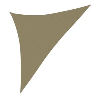 Vidaxl Tieniaca plachta oxfordská látka trojuholníková 2, 5x2, 5x3, 5 m béžová