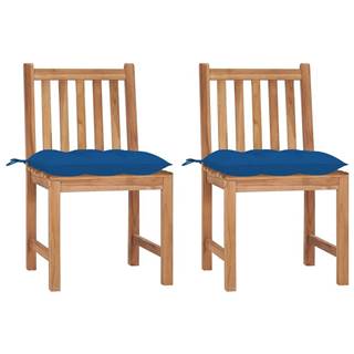 Vidaxl  Záhradné stoličky 2 ks s podložkami tíkový masív značky Vidaxl