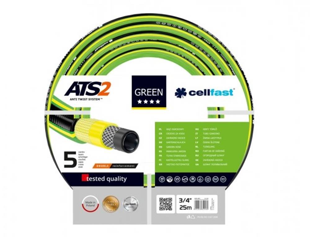 Cellfast  Hadica GREEN ATS2 3/4 25m značky Cellfast