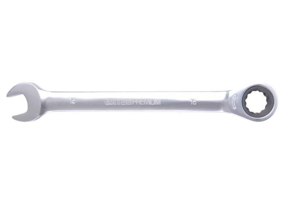 Extol Premium  8816116 Kľúč očko-vidlicový,  račňový,  72 zubov,  16mm značky Extol Premium