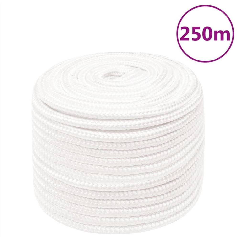 Vidaxl  Lodné lano biele 14 mm 250 m polypropylén značky Vidaxl