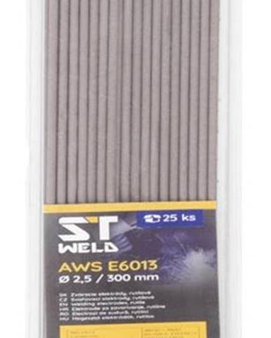 Elektródy ST Weld,  AWS E6013,  2, 5x300 mm,  25 ks,  Rutile