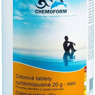Chemoform Chlórové tablety mini 20 g rýchlo rozpustné - viac veľkostí