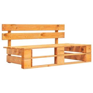 Petromila vidaXL Záhradná lavička z paliet,  drevo,  medovo hnedá