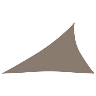 Vidaxl  Tieniaca plachta oxfordská látka trojuholníková 3x4x5 m sivohnedá značky Vidaxl
