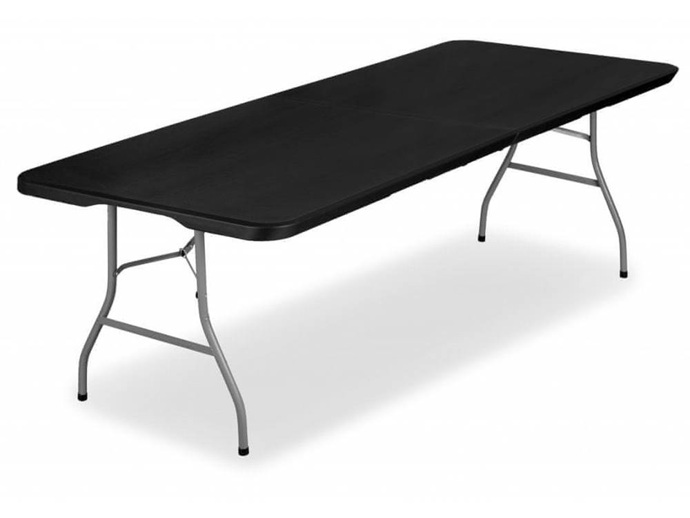ShopJK  Skladací stôl čierny 240 cm značky ShopJK