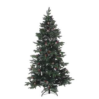 Beliani  Zasnežený umelý vianočný stromček 180 cm zelený DENALI značky Beliani