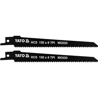 YATO  Pílové listy HCS 150MM 8TPI 2ks značky YATO