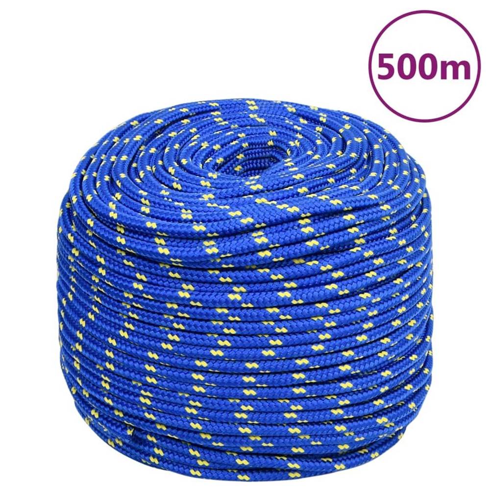Vidaxl  Lodné lano modré 10 mm 500 m polypropylén značky Vidaxl