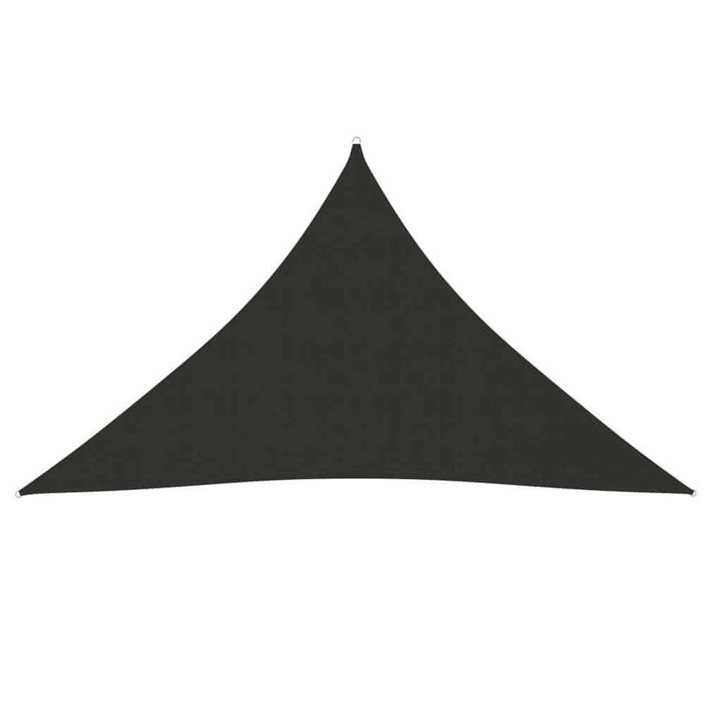 Vidaxl  Tieniaca plachta oxfordská látka trojuholníková 3, 5x3, 5x4, 9 m antracitová značky Vidaxl
