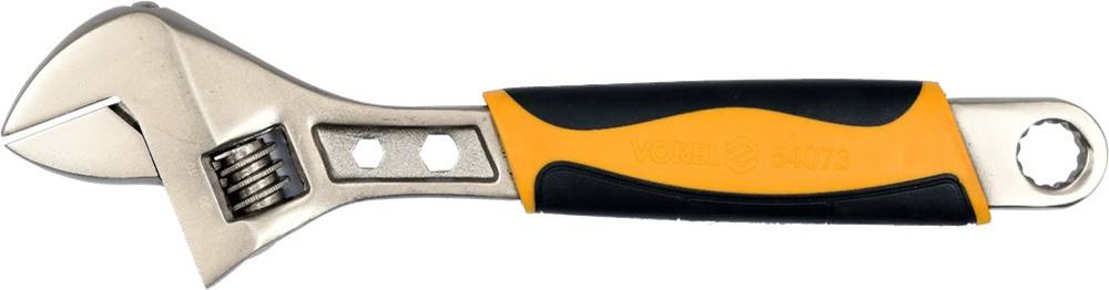 Vorel  Kľúč nastaviteľný 300 mm plastová rukoväť značky Vorel