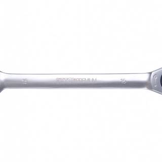 Extol Premium Kľúč račňový očkoplochý,  72 zubov,  15mm